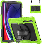 Silicone + custodia per tablet PC, For Samsung Galaxy Tab S9 Ultra / S10 Ultra, For Samsung Galaxy Tab S10+ / S9+ / S9 FE+
