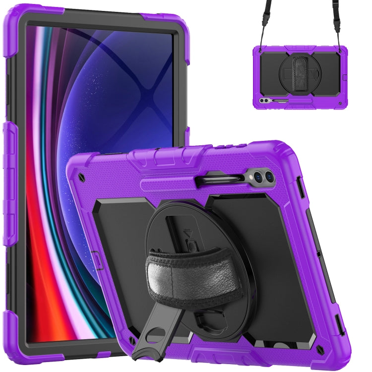Silicone + custodia per tablet PC, For Samsung Galaxy Tab S9 Ultra / S10 Ultra, For Samsung Galaxy Tab S10+ / S9+ / S9 FE+