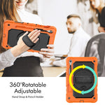 Silicone + custodia per tablet PC, For Samsung Galaxy Tab S9 / S9 FE / S10 FE, For Samsung Galaxy Tab S10 FE+