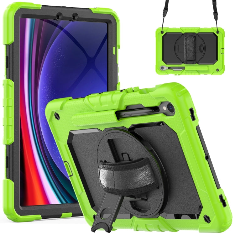Silicone + custodia per tablet PC, For Samsung Galaxy Tab S9 / S9 FE / S10 FE, For Samsung Galaxy Tab S10 FE+