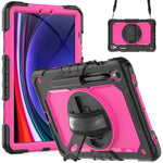 Silicone + custodia per tablet PC, For Samsung Galaxy Tab S9 / S9 FE / S10 FE, For Samsung Galaxy Tab S10 FE+