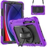 Silicone + custodia per tablet PC, For Samsung Galaxy Tab S9 / S9 FE / S10 FE, For Samsung Galaxy Tab S10 FE+