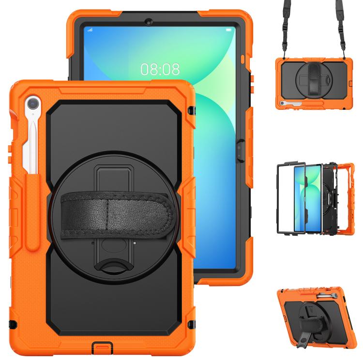 Silicone + custodia per tablet PC, For Samsung Galaxy Tab S9 / S9 FE / S10 FE, For Samsung Galaxy Tab S10 FE+