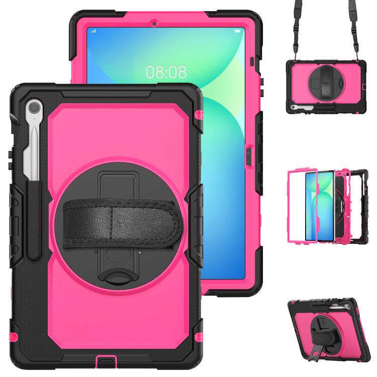 Silicone + custodia per tablet PC, For Samsung Galaxy Tab S9 / S9 FE / S10 FE, For Samsung Galaxy Tab S10 FE+