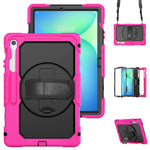 Silicone + custodia per tablet PC, For Samsung Galaxy Tab S9 / S9 FE / S10 FE, For Samsung Galaxy Tab S10 FE+