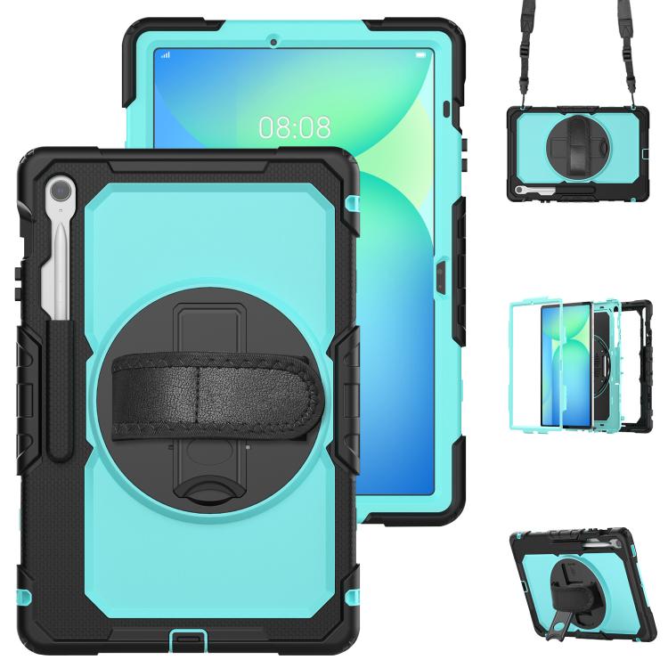 Silicone + custodia per tablet PC, For Samsung Galaxy Tab S9 / S9 FE / S10 FE, For Samsung Galaxy Tab S10 FE+