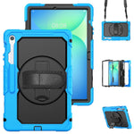 Silicone + custodia per tablet PC, For Samsung Galaxy Tab S9 / S9 FE / S10 FE, For Samsung Galaxy Tab S10 FE+