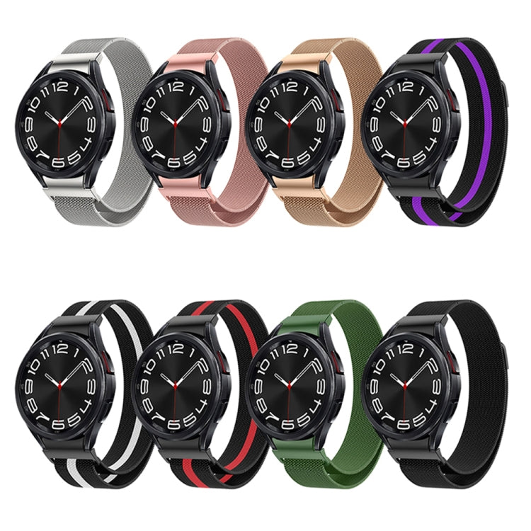 Cinturino in metallo milanese, For Samsung Galaxy Watch 6