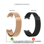 Cinturino in metallo milanese, For Samsung Galaxy Watch 6