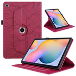 Custodia per tablet in pelle con rotazione goffrata Tree Life, For Samsung Galaxy Tab S10 / S8 / S7, For Samsung Galaxy Tab S9 / S9 FE, For Samsung Galaxy Tab A7 Lite T220, For Samsung Galaxy Tab A 8.0 2019 / T290