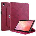 Custodia per tablet in pelle con rotazione goffrata Tree Life, For Samsung Galaxy Tab S11, For Samsung Galaxy Tab S11 Ultra, For Samsung Galaxy Tab S10 Ultra / S9 Ultra, For Samsung Galaxy Tab S10+ / S9+ / S8+