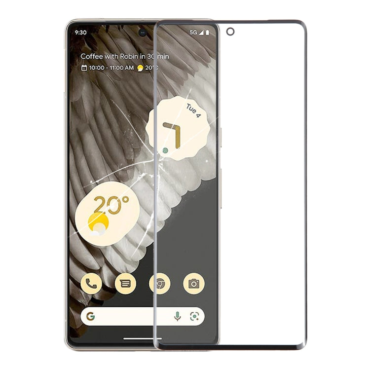 Lente esterna in vetro dello schermo anteriore con adesivo OCA otticamente trasparente, For Google Pixel 7 Pro, For Google Pixel 7, For Google Pixel 6a, For Google Pixel 6 Pro, For Google Pixel 6, For Google Pixel 5a 5G, For Google Pixel 4XL