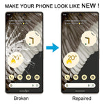Lente esterna in vetro dello schermo anteriore con adesivo OCA otticamente trasparente, For Google Pixel 7 Pro, For Google Pixel 7, For Google Pixel 6a, For Google Pixel 6 Pro, For Google Pixel 6, For Google Pixel 5a 5G, For Google Pixel 4XL