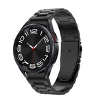 Cinturino per orologio in metallo a tre ceppi, For Samsung Galaxy Watch 6