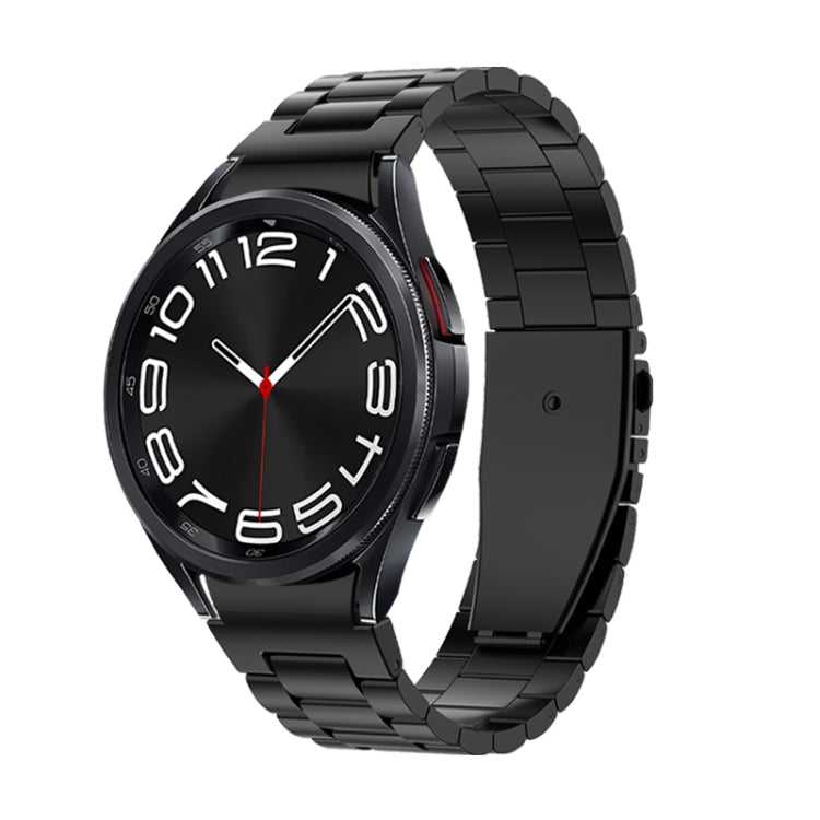 Cinturino per orologio in metallo a tre ceppi, For Samsung Galaxy Watch 6