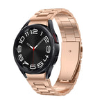 Cinturino per orologio in metallo a tre ceppi, For Samsung Galaxy Watch 6