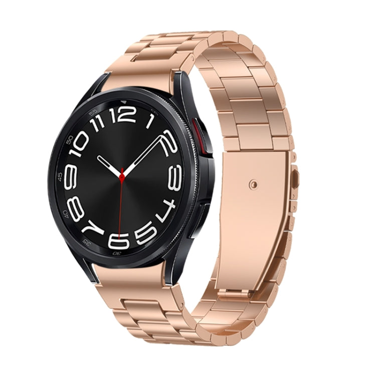 Cinturino per orologio in metallo a tre ceppi, For Samsung Galaxy Watch 6