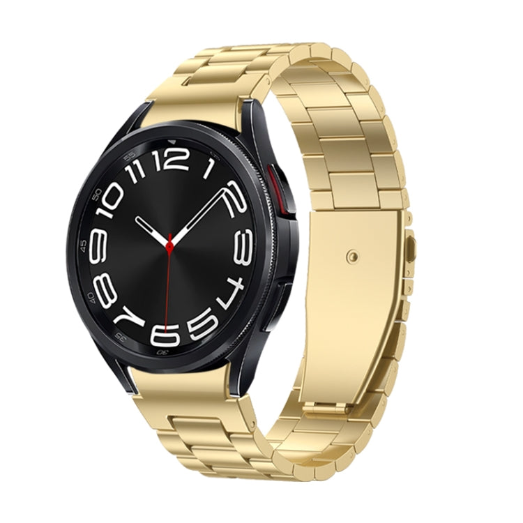 Cinturino per orologio in metallo a tre ceppi, For Samsung Galaxy Watch 6