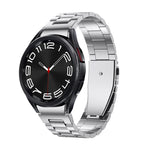 Cinturino per orologio in metallo a tre ceppi, For Samsung Galaxy Watch 6
