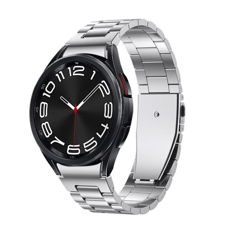 Cinturino per orologio in metallo a tre ceppi, For Samsung Galaxy Watch 6