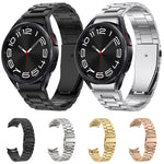 Cinturino per orologio in metallo a tre ceppi, For Samsung Galaxy Watch 6
