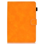 Custodia in pelle a vibrazione orizzontale con struttura in pelle bovina universale per Tablet PC con supporto e slot per schede e slot per penna, For 7 inch, For 8 inch, For 10 inch