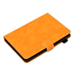 Custodia in pelle a vibrazione orizzontale con struttura in pelle bovina universale per Tablet PC con supporto e slot per schede e slot per penna, For 7 inch, For 8 inch, For 10 inch