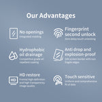 Pellicola in vetro temperato privacy per Samsung Galaxy S23 Ultra