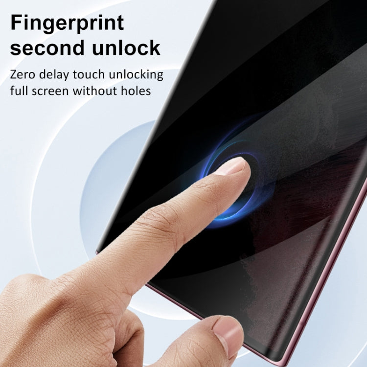 Pellicola in vetro temperato privacy per Samsung Galaxy S23 Ultra
