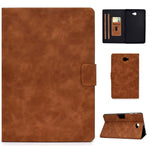 Custodia in pelle a conchiglia per Samsung Galaxy Tab A 9.7 T550