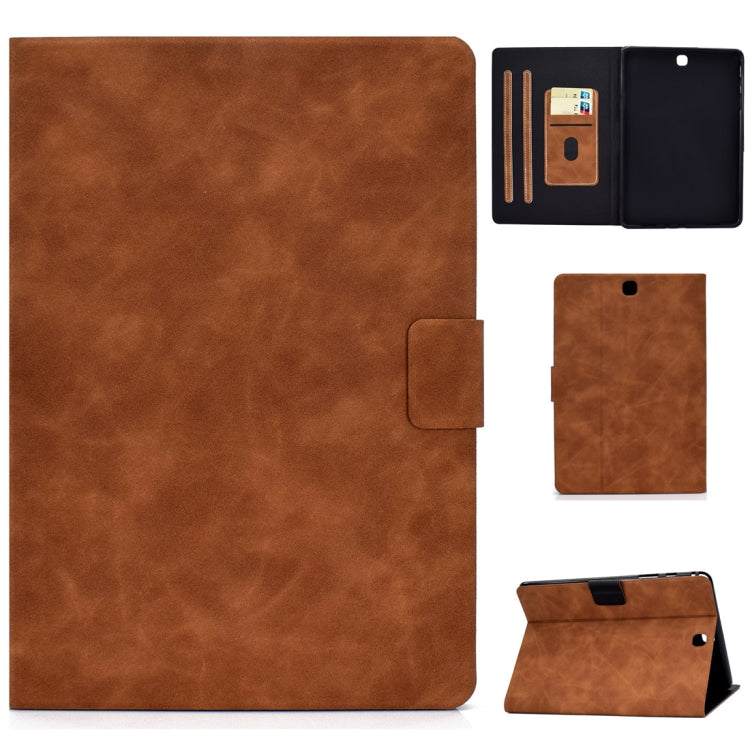 Custodia in pelle a conchiglia per Samsung Galaxy Tab A 9.7 T550