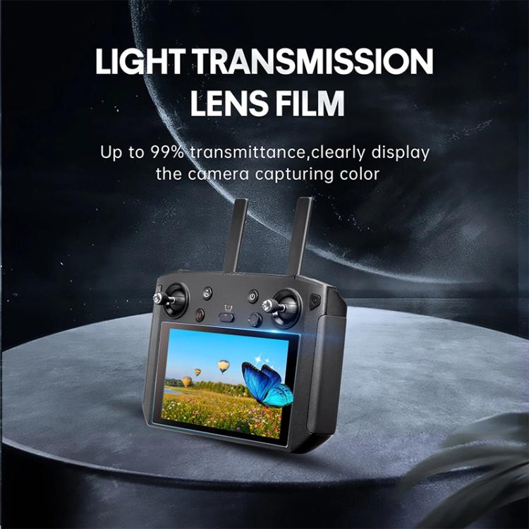 Pellicola in vetro temperato STARTRC 2 pezzi 9H 2.5D, For DJI RC Pro with Screen Frosted Film, For DJI RC Pro with Screen HD Film