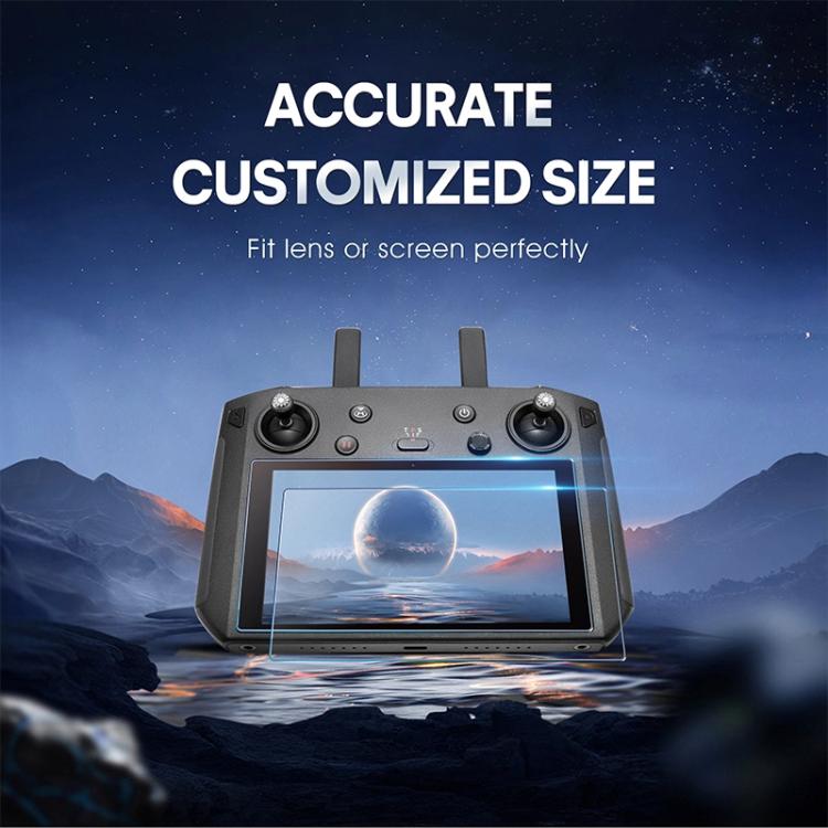 Pellicola in vetro temperato STARTRC 2 pezzi 9H 2.5D, For DJI RC Pro with Screen Frosted Film, For DJI RC Pro with Screen HD Film