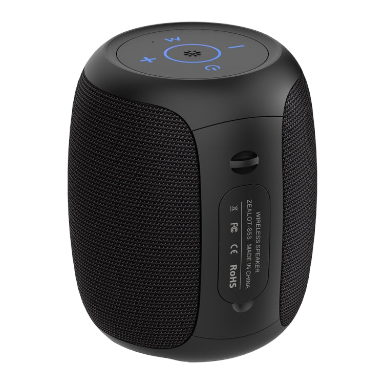 Zealot S53 Altoparlante Bluetooth wireless colorato portatile impermeabile IPX6, S53