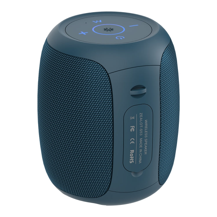 Zealot S53 Altoparlante Bluetooth wireless colorato portatile impermeabile IPX6, S53
