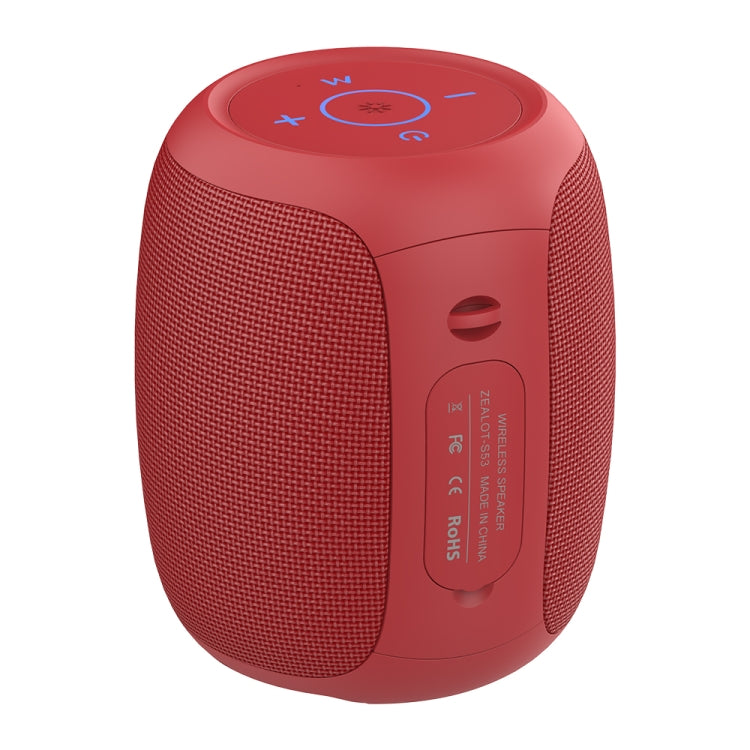 Zealot S53 Altoparlante Bluetooth wireless colorato portatile impermeabile IPX6, S53