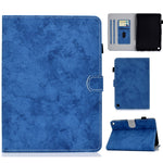Per Amazon Kindle Fire HD 8 (2020) Custodia protettiva in pelle per tablet PC con trama in tessuto stile marmo con staffa e slot per schede e slot per penna e striscia antiscivolo e funzione di sveglia / sospensione, For Amazon Kindle Fire HD 8 (2020)