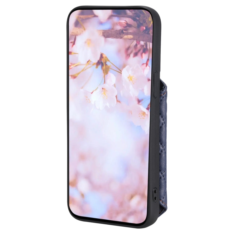 Custodia per telefono con borsa in carta con trama a griglia e cordino, For iPhone 12 Pro Max, For iPhone 11, For iPhone XR, For iPhone 8 Plus / 7 Plus