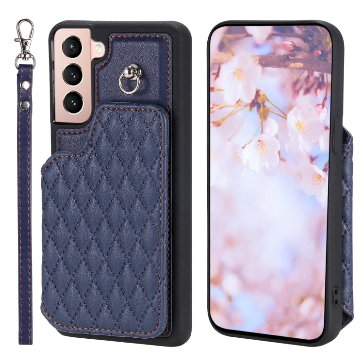 Custodia per telefono con borsa in carta con trama a griglia e cordino, For Samsung Galaxy A13 5G / 4G, For Samsung Galaxy A53 5G, For Samsung Galaxy S22 Ultra 5G, For Samsung Galaxy S22+ 5G