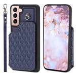 Custodia per telefono con borsa in carta con trama a griglia e cordino, For Samsung Galaxy S22 5G, For Samsung Galaxy A52 5G / 4G, For Samsung Galaxy S21 5G
