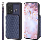 Custodia per telefono con borsa in carta con trama a griglia e cordino, For Samsung Galaxy S22 5G, For Samsung Galaxy A52 5G / 4G, For Samsung Galaxy S21 5G