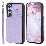 Custodia per telefono con borsa in carta con trama a griglia e cordino, For Samsung Galaxy A14 5G / 4G, For Samsung Galaxy A54 5G, For Samsung Galaxy S23 Ultra 5G, For Samsung Galaxy S23 5G