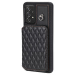 Custodia per telefono con borsa in carta con trama a griglia e cordino, For Samsung Galaxy A13 5G / 4G, For Samsung Galaxy A53 5G, For Samsung Galaxy S22 Ultra 5G, For Samsung Galaxy S22+ 5G