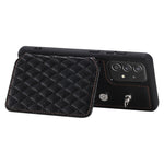 Custodia per telefono con borsa in carta con trama a griglia e cordino, For Samsung Galaxy A13 5G / 4G, For Samsung Galaxy A53 5G, For Samsung Galaxy S22 Ultra 5G, For Samsung Galaxy S22+ 5G