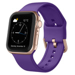 Cinturino per orologio in silicone con fibbia ad ardiglione, For Apple Watch SE 40mm