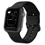 Cinturino per orologio in silicone con fibbia ad ardiglione, For Apple Watch Series 6 40mm
