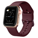 Cinturino per orologio in silicone con fibbia ad ardiglione, For Apple Watch Series 6 40mm