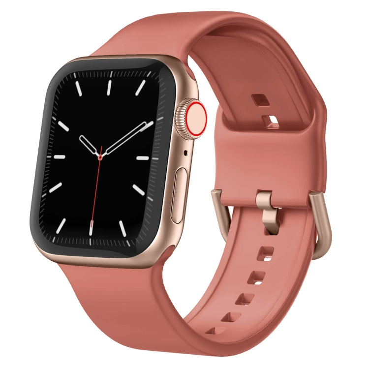 Cinturino per orologio in silicone con fibbia ad ardiglione, For Apple Watch 38mm