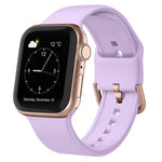 Cinturino per orologio in silicone con fibbia ad ardiglione, For Apple Watch Series 9 45mm