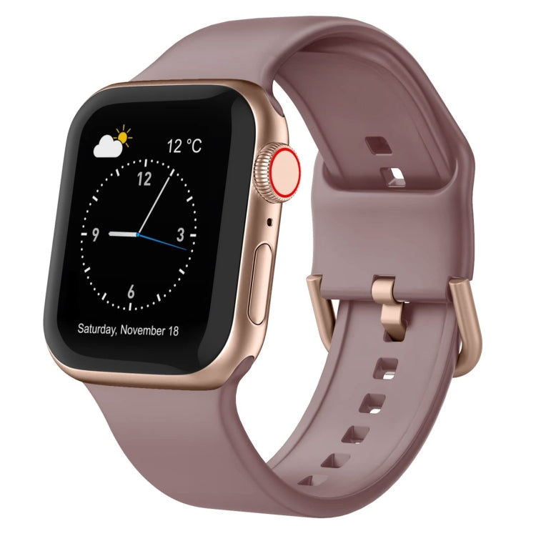 Cinturino per orologio in silicone con fibbia ad ardiglione, For Apple Watch SE 2023 40mm